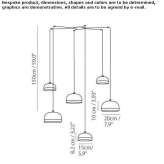 Lampa wisząca LED Mercer