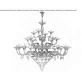 Metal chandelier Bozhuyuk