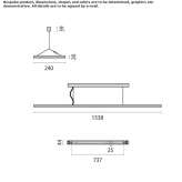 Lampa wisząca LED z odlewanego ciśnieniowo aluminium Anadon