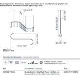 Lampa wisząca z wytłaczanego aluminium z możliwością przyciemniania LED Tuindorp