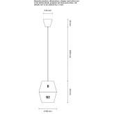 Modułowa lampa wisząca Friemar