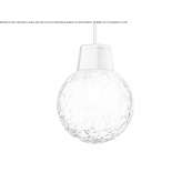 Glass pendant lamp Sardara