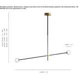 Pendant lamp Angol