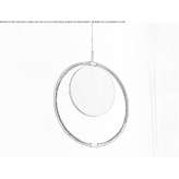 Metalowa lampa wisząca Voila
