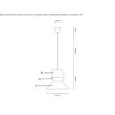 Modułowa lampa wisząca Friemar