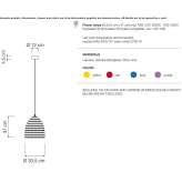 Lampa wisząca Hoerstel