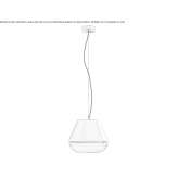 Metal LED hanging lamp Chella