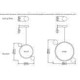 LED hanging lamp Echarate