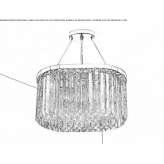 Glass pendant lamp Plotzkau