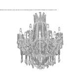 Chandelier with crystals Atasehir