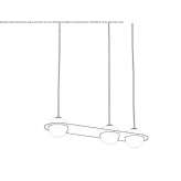 LED hanging lamp Ruitz