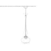 Lampa wisząca ze szkła Murano Rabotki