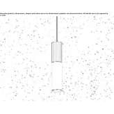 Brass pendant lamp Kenova