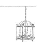 Brass LED hanging lamp Hualfin