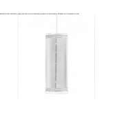 LED hanging lamp made of acrylic glass and aluminum Talea