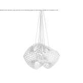 Iron pendant lamp Matran