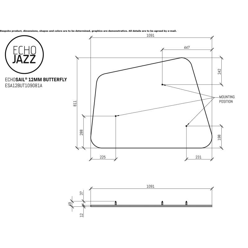 PET acoustic partitions Iballe
