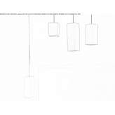 Metal LED hanging lamp Belcourt