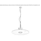 Marble LED hanging lamp Spycker