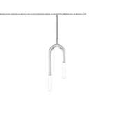 Metal LED hanging lamp Jaruco