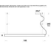 Aluminiowa lampa wisząca LED Haquira