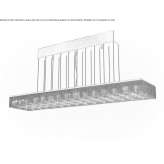 LED hanging lamp Tresana