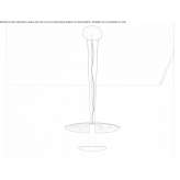 LED hanging lamp Calavino