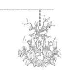 Crystal chandelier Maxent