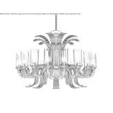 Murano glass chandelier Pochutla