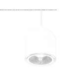 Iron LED pendant lamp Lenhovda