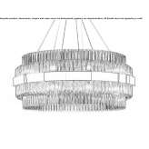 Lampa wisząca LED ze szkła Murano Buckie