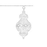 Bronze chandelier Tepojaco