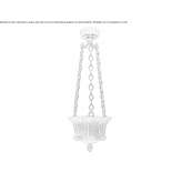Bronze chandelier Hoholeve