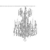 Crystal chandelier Molos