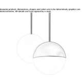 LED hanging lamp made of glass Avato