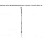 LED hanging lamp made of Murano glass Alupka