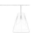 LED hanging lamp Terzorio