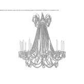 Crystal chandelier Molos