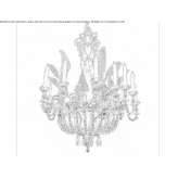 Crystal chandelier Molos