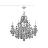 Murano glass chandelier Hesdin