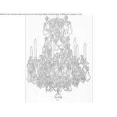 Crystal chandelier Molos