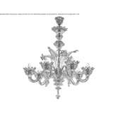 Murano glass chandelier Bierghes