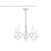 Bronze chandelier Marasu