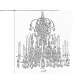 Bronze chandelier Molos