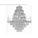 Crystal chandelier Molos