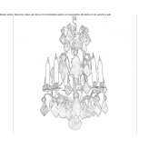 Crystal chandelier Carire