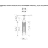 Pendant lamp Chalam
