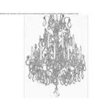 Crystal chandelier Molos