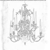 Żyrandol metalowy Gainza