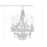 Crystal chandelier Molos